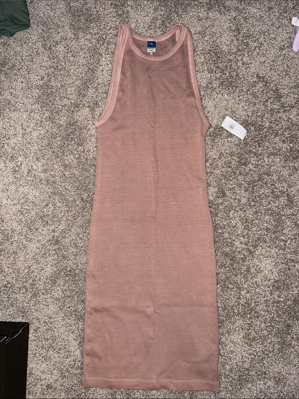 Old navy XS brown bodycon dress NWT